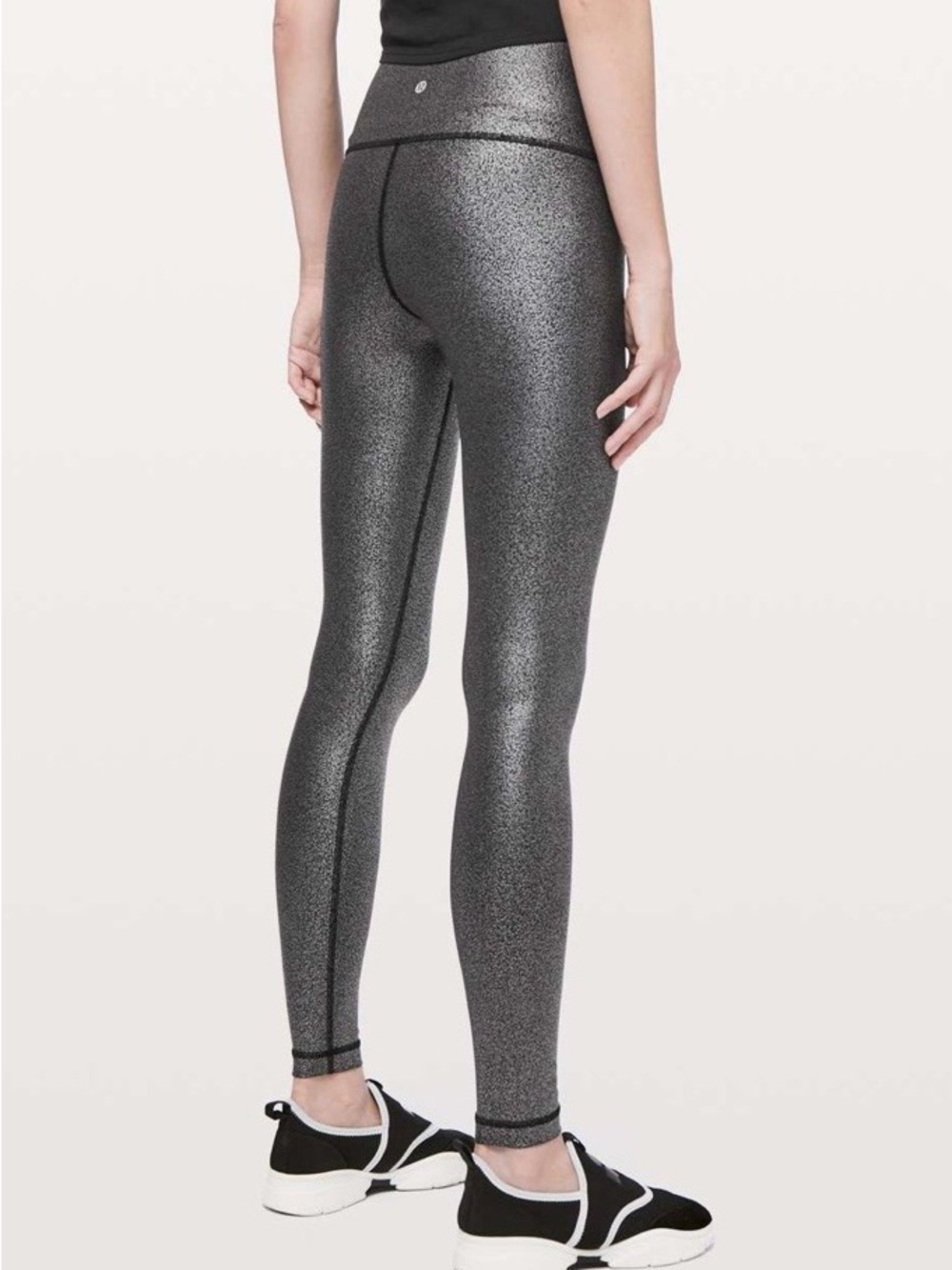 Lululemon Wunder Under Performance Luxtreme Leggings in Luminosity Foil 8 - Picture 4 of 11